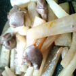 風味良し☆大根のターメリック炒め