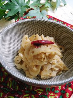 シンプルな蓮根のきんぴら♫-レシピのメイン写真
