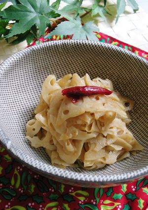 シンプルな蓮根のきんぴら♫-レシピのメイン写真