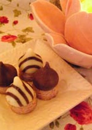 バレンタインに♥苺のキスチョコクッキー-レシピのメイン写真