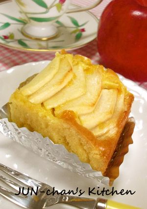 ＊たっぷりりんご＊のケーキ-レシピのメイン写真