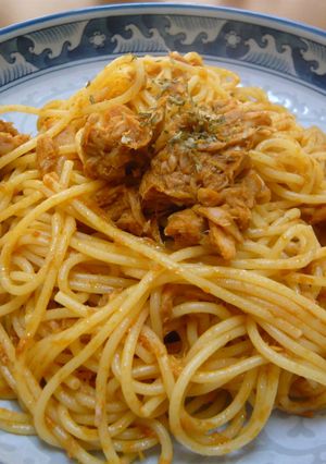 ☆ツナ缶とケチャップの即席パスタ☆-レシピのメイン写真