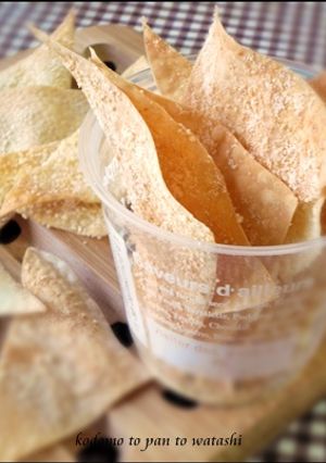 ワンタンDEチーマヨチップ-レシピのメイン写真