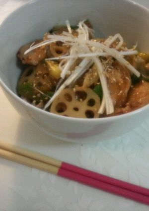 柔らか鶏丼-レシピのメイン写真