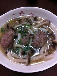 つみれ風肉団子煮-レシピのメイン写真