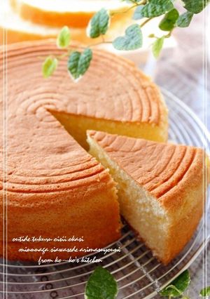 *失敗しないスポンジ*-レシピのメイン写真