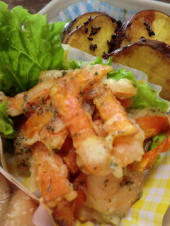 お弁当に✿えびとホタテのかき揚げ-レシピのメイン写真