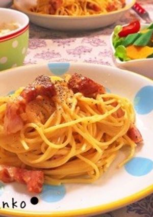 簡単すぎる●カルボナーラ●お店の味♪-レシピのメイン写真