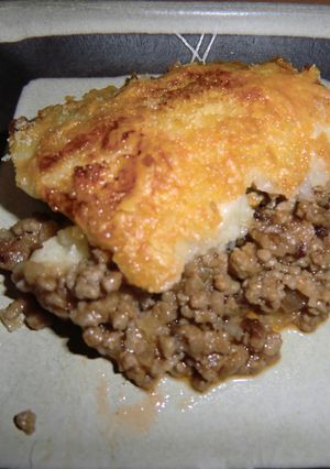 ポテトとひき肉のグラタン-レシピのメイン写真