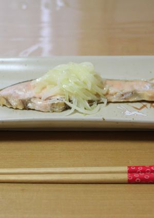 甘塩鮭の洋風?和風?焼き-レシピのメイン写真