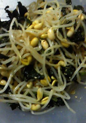 豆もやしとほうれん草の簡単ナムル♪-レシピのメイン写真