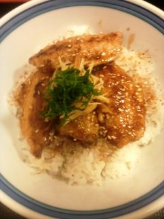 簡単(^O^)我が家のアジのかば焼き丼-レシピのメイン写真