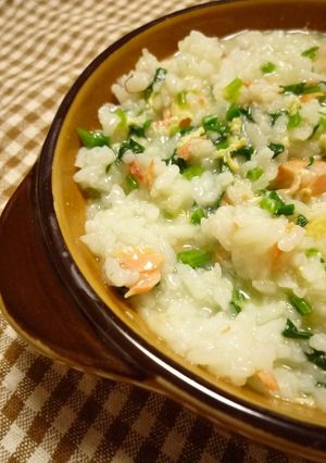 ウェイパーで簡単*おかゆ*-レシピのメイン写真