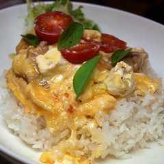 รูปของ とろとろ玉子のイタリア～ン親子丼☆