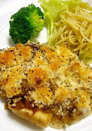 チキンときのこのカマンベールチーズ焼き-レシピのメイン写真