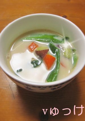 ほっこり★ミルク味噌汁-レシピのメイン写真