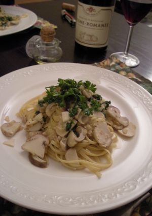 セップとエシャロットのパスタ-レシピのメイン写真