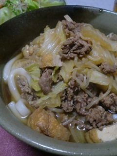 ◇すき焼き風うどん◇-レシピのメイン写真