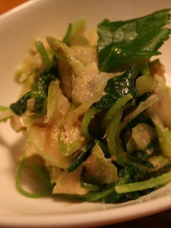 セロリとみつ葉の胡麻和え-レシピのメイン写真