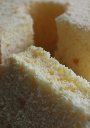とってもヘルシーな「シフォンケーキ」-レシピのメイン写真