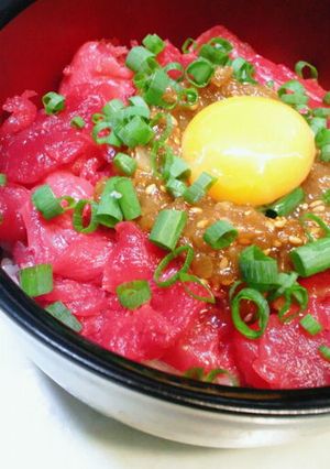 マグロユッケ風丼（韓国風）-レシピのメイン写真