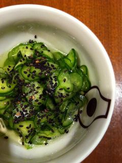 胡瓜だけの酢の物-レシピのメイン写真