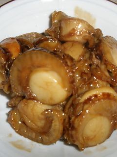 ホタテの甘辛煮-レシピのメイン写真
