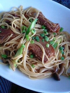 角煮deパスタ-レシピのメイン写真