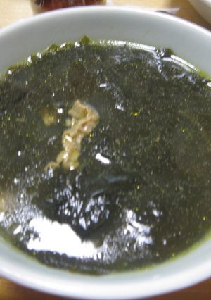 わかめスープ　韓国　（ミヨックク）-レシピのメイン写真