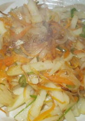 じゃがいものシャキシャキ炒め-レシピのメイン写真
