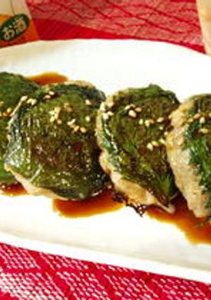 生姜風味の豚蓮根バーグ-レシピのメイン写真
