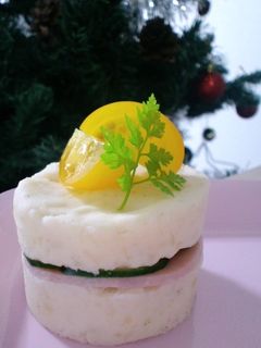 マッシュポテトdeケーキサラダ☆-レシピのメイン写真