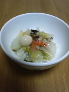 中華名菜・八宝菜でお手軽中華丼-レシピのメイン写真
