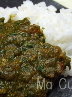 ほうれんそうの簡単パニールカレー-レシピのメイン写真