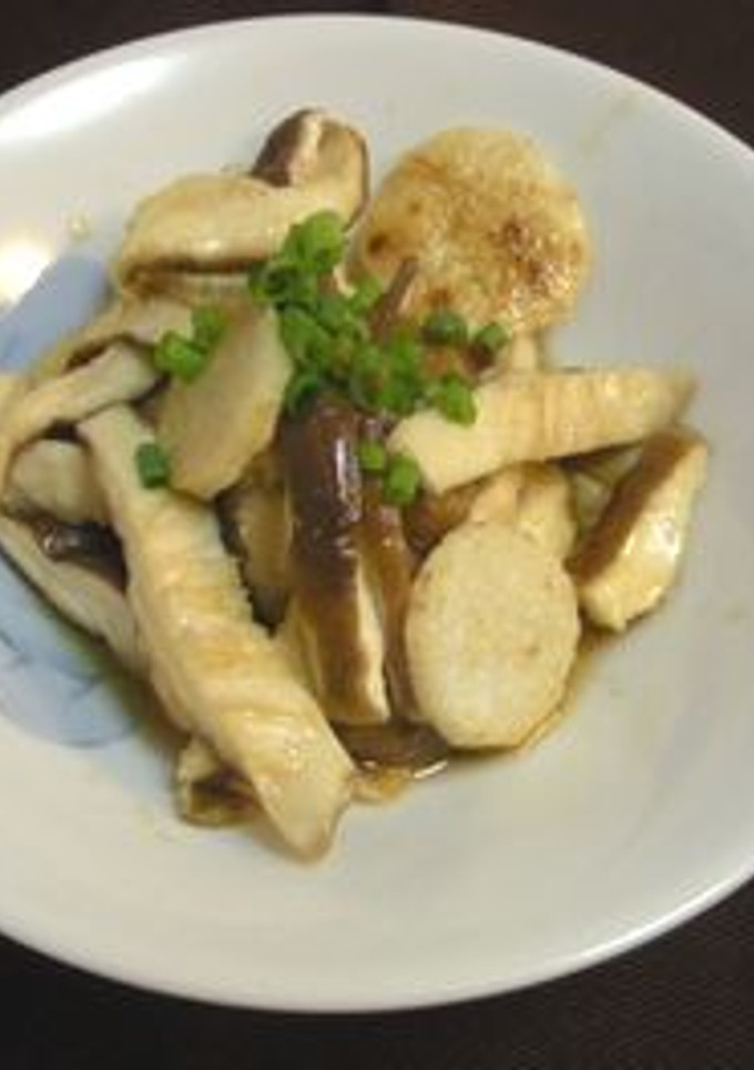 長いもと椎茸のゆず胡椒風味-レシピのメイン写真