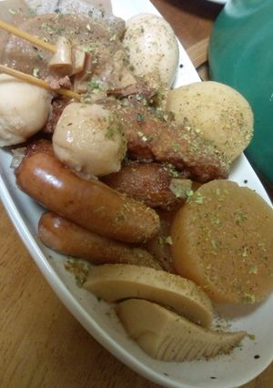 たけのこと冷凍さといも入り♪うちのおでん-レシピのメイン写真
