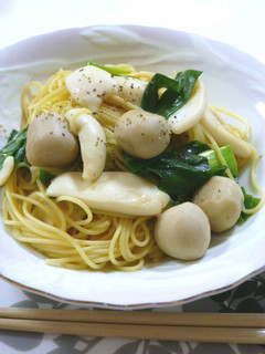 ★お箸で頂く和風パスタ★-レシピのメイン写真