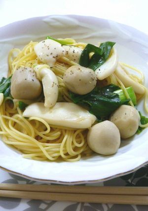 ★お箸で頂く和風パスタ★-レシピのメイン写真