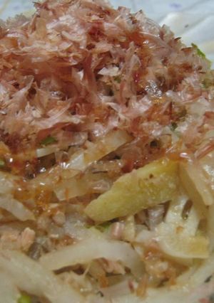 大根とツナの薬味炒め-レシピのメイン写真