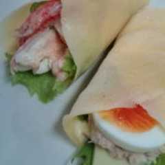 รูปของ 朝食クレープ