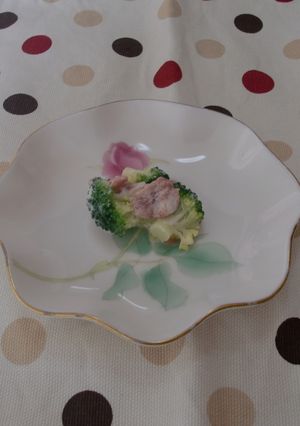 ブロッコリーの梅マヨ和え-レシピのメイン写真