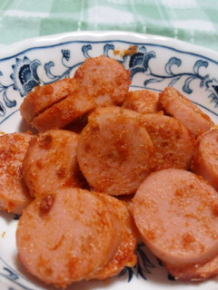 魚肉ソーセージのケチャップチーズがらめ☆-レシピのメイン写真