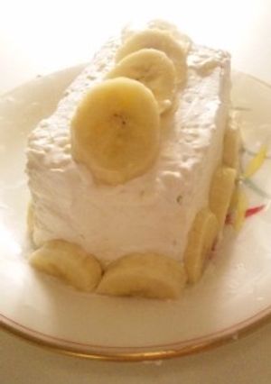 バナナ救済☆しっとりバナナショートケーキ-レシピのメイン写真