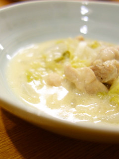白菜と鶏肉のクリーム煮♪-レシピのメイン写真