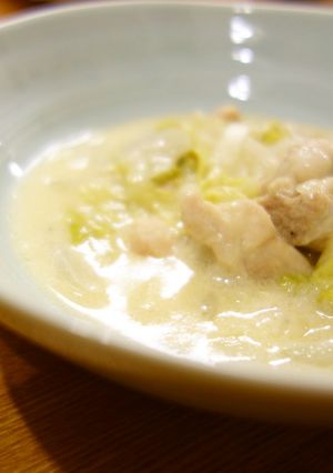 白菜と鶏肉のクリーム煮♪-レシピのメイン写真