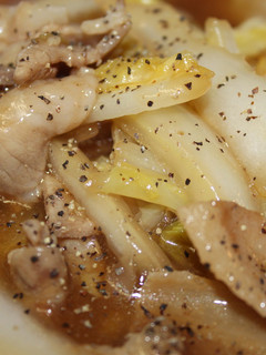 白菜と豚肉の中華あんかけ(丼)-レシピのメイン写真