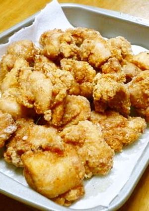 しっかり味が入ってる！鶏もも肉の唐揚げ-レシピのメイン写真