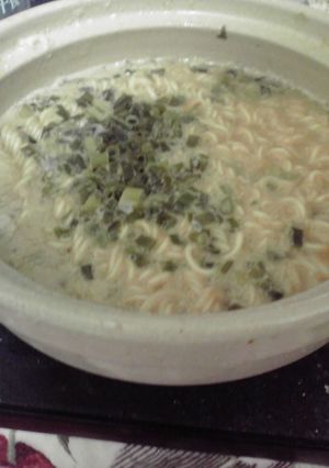 あっさりとんこつ風味？米糠で糠乳ラーメン-レシピのメイン写真