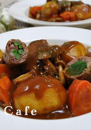 野菜巻きビーフシチュー-レシピのメイン写真