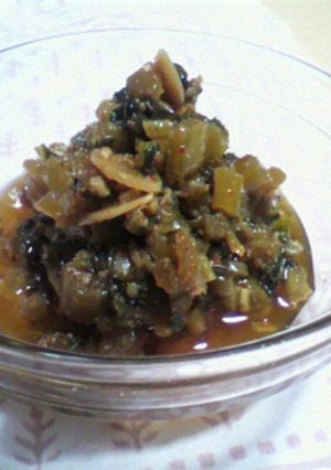 食べるラー油大根の葉編-レシピのメイン写真